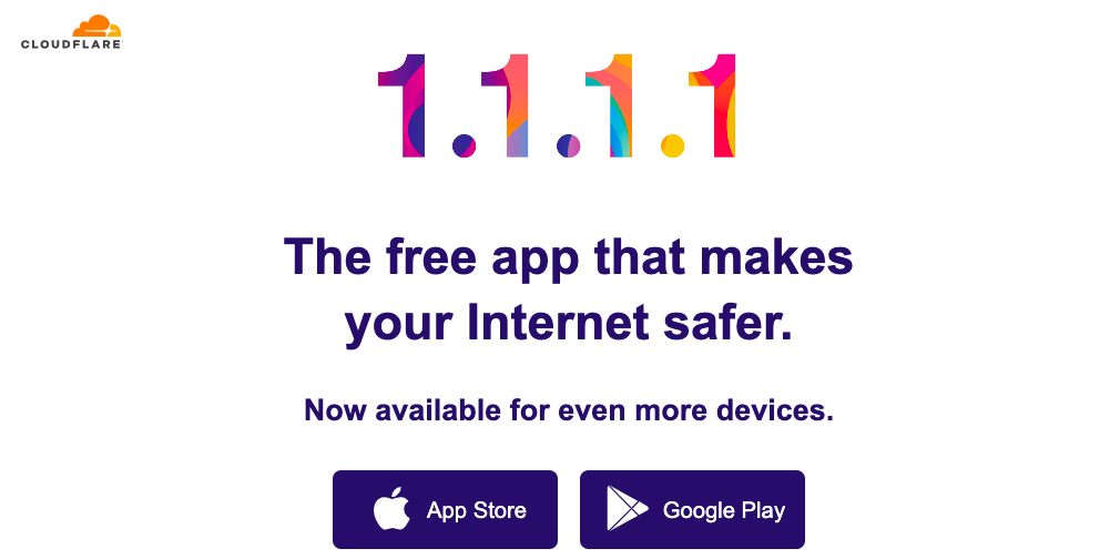 1.1.1.1 vpn app